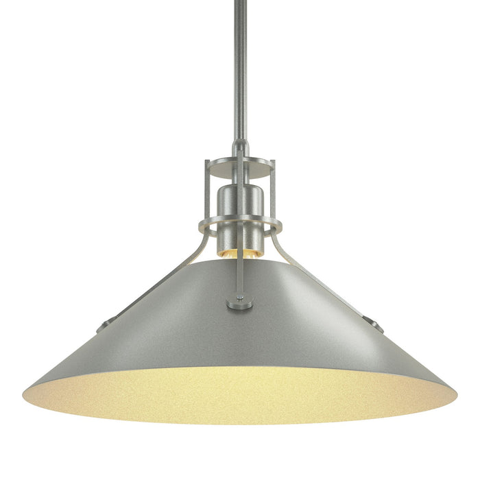Hubbardton Forge 134550-SKT-MULT-82-82 One Light Pendant, Vintage Platinum