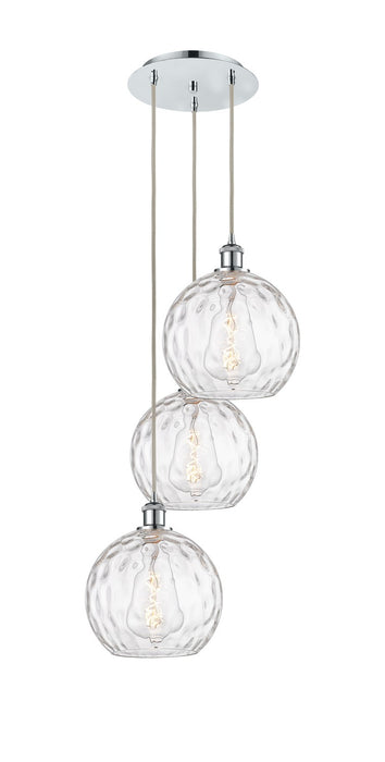 Innovations 113B-3P-PC-G1215-10 Three Light Pendant, Polished Chrome