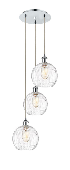 Innovations 113B-3P-PC-G1215-8 Three Light Pendant, Polished Chrome