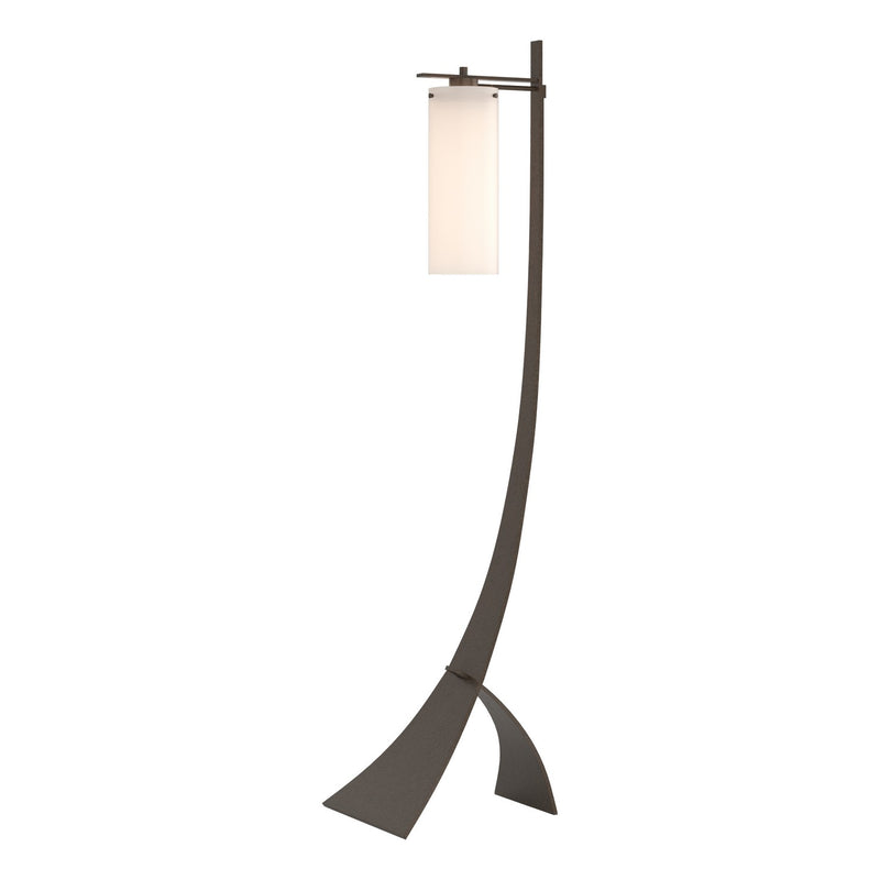 Hubbardton Forge 232665-SKT-05-GG0109 One Light Floor Lamp, Bronze