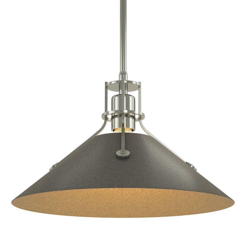 Hubbardton Forge 134550-SKT-MULT-85-20 One Light Pendant, Sterling