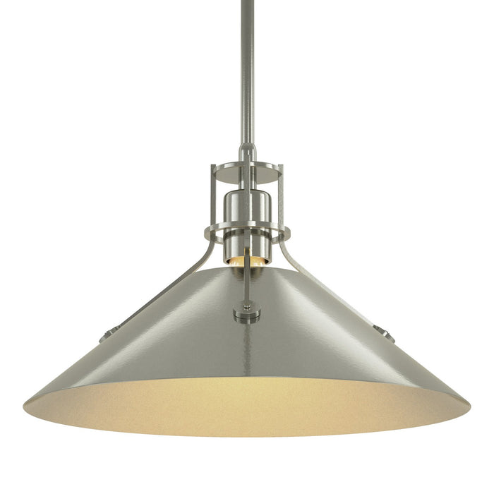Hubbardton Forge 134550-SKT-MULT-85-85 One Light Pendant, Sterling