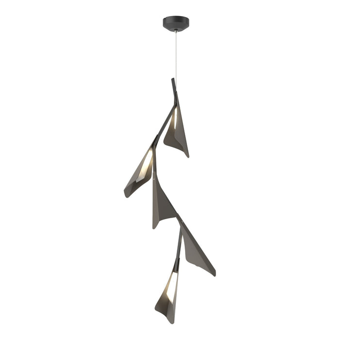 Hubbardton Forge 135006-LED-STND-10-07 LED Pendant, Black