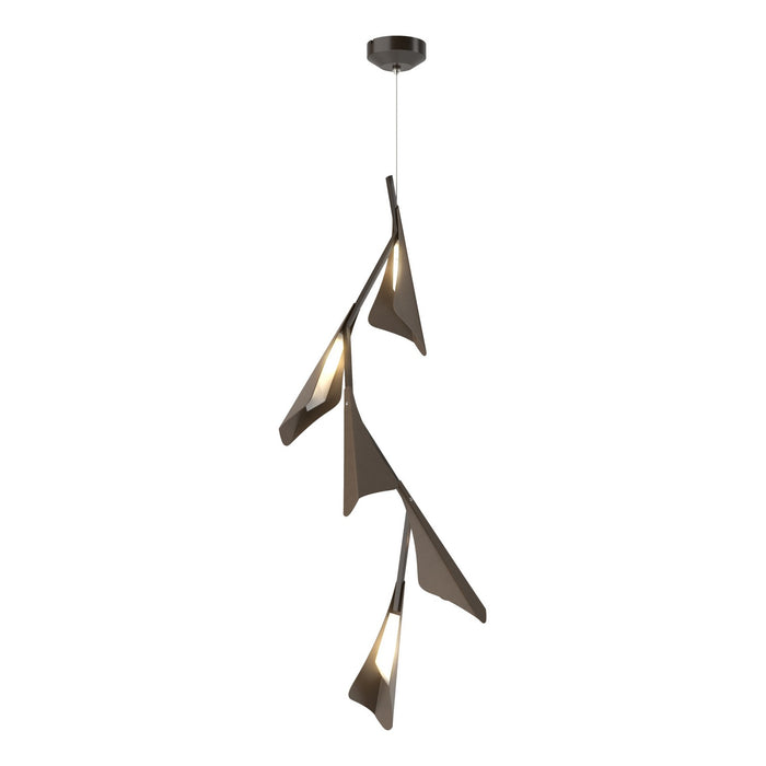 Hubbardton Forge 135006-LED-STND-14-14 LED Pendant, Oil Rubbed Bronze