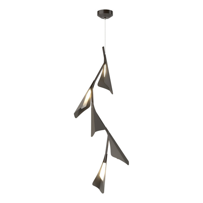 Hubbardton Forge 135006-LED-STND-14-07 LED Pendant, Oil Rubbed Bronze