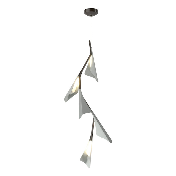 Hubbardton Forge 135006-LED-STND-14-82 LED Pendant, Oil Rubbed Bronze