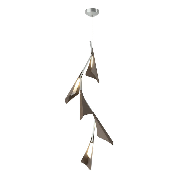Hubbardton Forge 135006-LED-STND-82-05 LED Pendant, Vintage Platinum