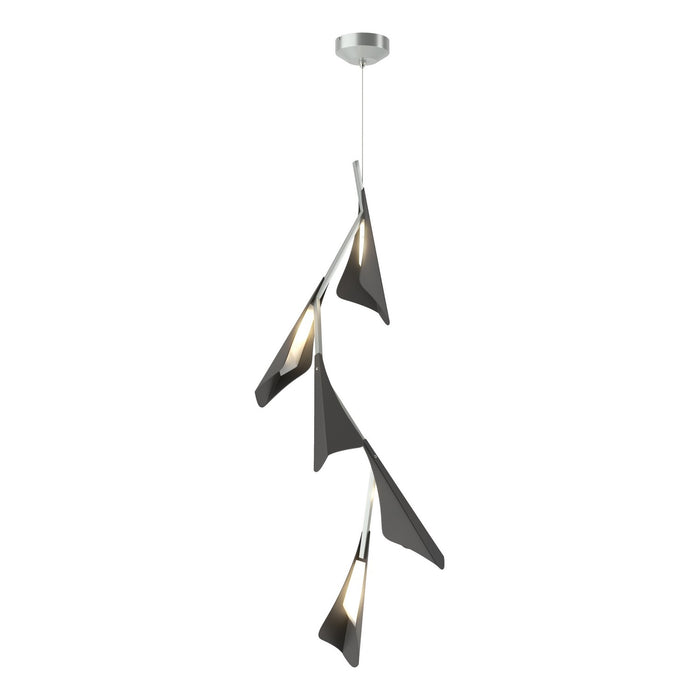 Hubbardton Forge 135006-LED-STND-82-10 LED Pendant, Vintage Platinum
