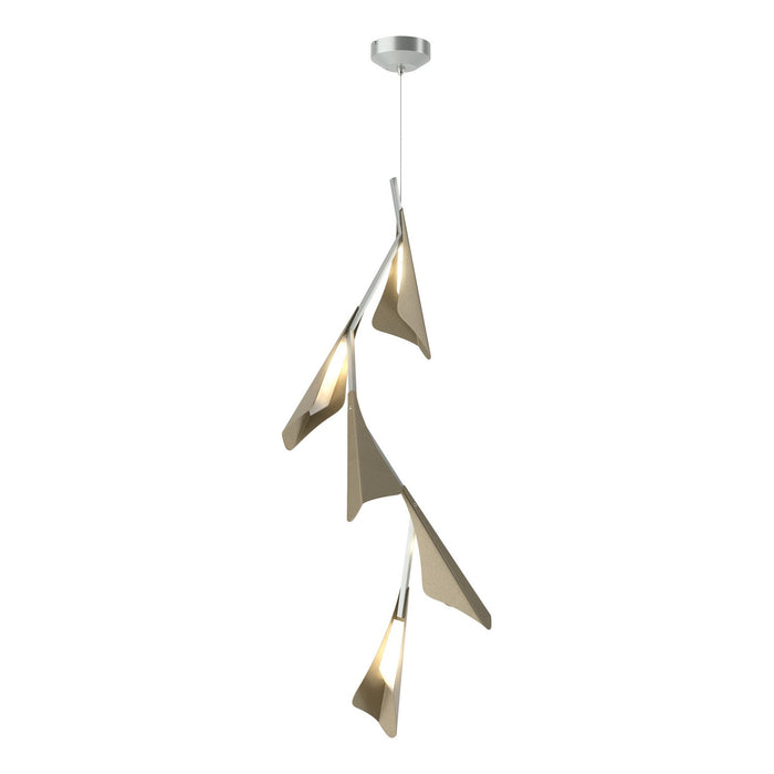 Hubbardton Forge 135006-LED-STND-82-84 LED Pendant, Vintage Platinum