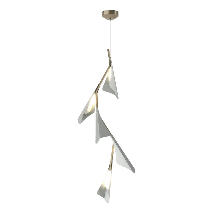 Hubbardton Forge 135006-LED-STND-84-82 LED Pendant, Soft Gold