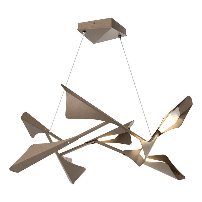 Hubbardton Forge 135007-LED-STND-05-05 LED Pendant, Bronze