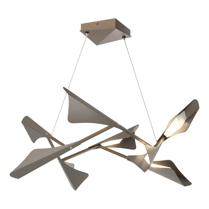 Hubbardton Forge 135007-LED-STND-05-07 LED Pendant, Bronze