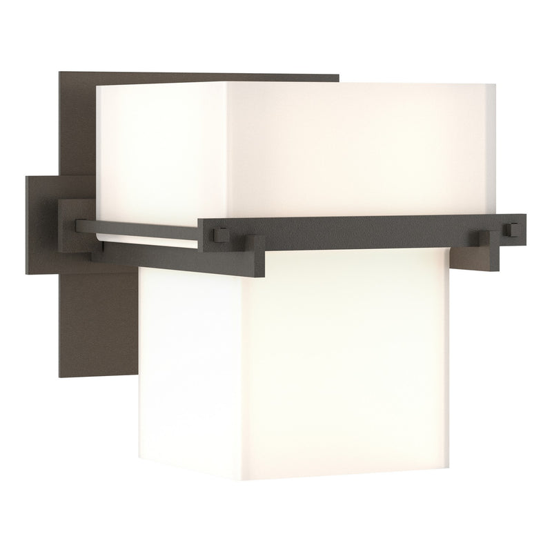 Hubbardton Forge 207831-SKT-07-GG0106 One Light Wall Sconce, Dark Smoke