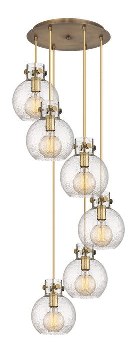Innovations 116-410-1PS-BB-G410-8SDY Seven Light Pendant, Brushed Brass