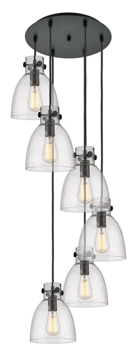 Innovations 116-410-1PS-BK-G412-8SDY Nine Light Pendant, Matte Black