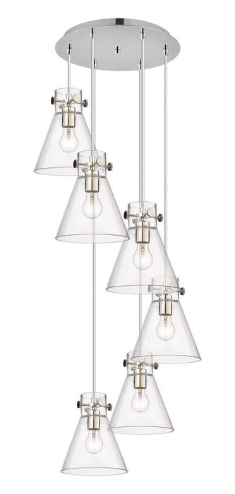 Innovations 116-410-1PS-PN-G411-8CL LED Pendant, Polished Nickel