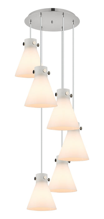 Innovations 116-410-1PS-PN-G411-8WH LED Pendant, Polished Nickel