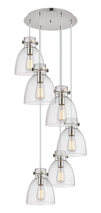 Innovations 116-410-1PS-PN-G412-8SDY Six Light Pendant, Polished Nickel