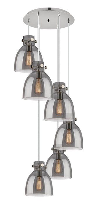 Innovations 116-410-1PS-PN-G412-8SM Nine Light Pendant, Polished Nickel
