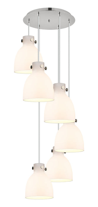 Innovations 116-410-1PS-PN-G412-8WH Two Light Pendant, Polished Nickel