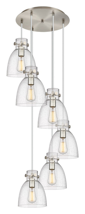 Innovations 116-410-1PS-SN-G412-8SDY Three Light Pendant, Brushed Satin Nickel