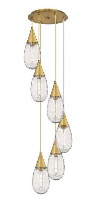 Innovations 116-450-1P-BB-G450-6SCL LED Pendant, Brushed Brass