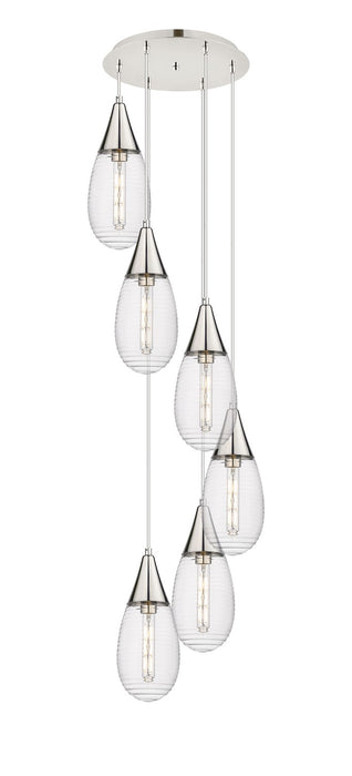 Innovations 116-450-1P-PN-G450-6SCL LED Pendant, Polished Nickel