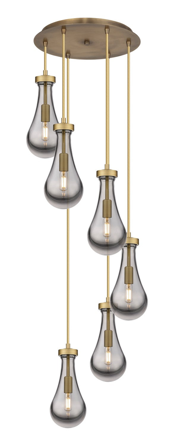 Innovations 116-451-1P-BB-G451-5SM LED Pendant, Brushed Brass