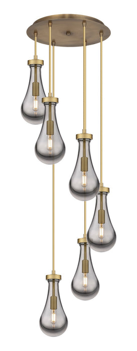 Innovations 116-451-1P-BB-G451-5SM LED Pendant, Brushed Brass