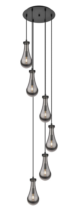 Innovations 116-451-1P-BK-G451-5SM LED Pendant, Matte Black