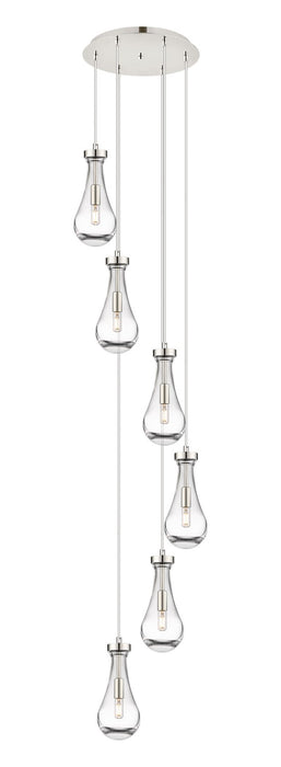 Innovations 116-451-1P-PN-G451-5CL LED Pendant, Polished Nickel