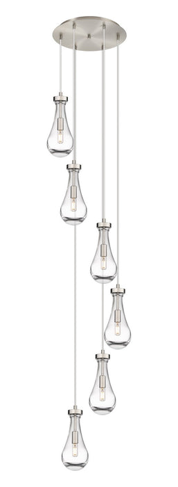 Innovations 116-451-1P-SN-G451-5CL LED Pendant, Brushed Satin Nickel