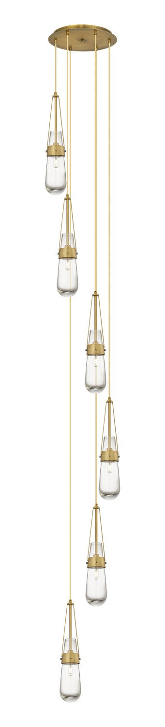 Innovations 116-452-1P-BB-G452-4CL LED Pendant, Brushed Brass