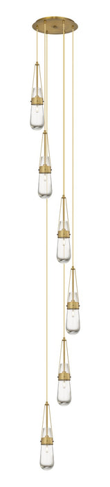 Innovations 116-452-1P-BB-G452-4CL LED Pendant, Brushed Brass