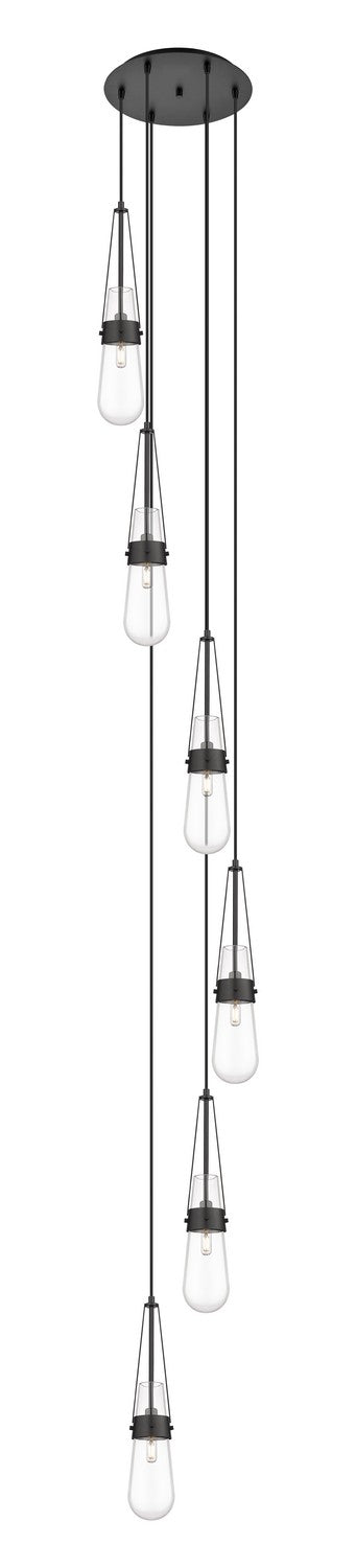 Innovations 116-452-1P-BK-G452-4CL LED Pendant, Matte Black