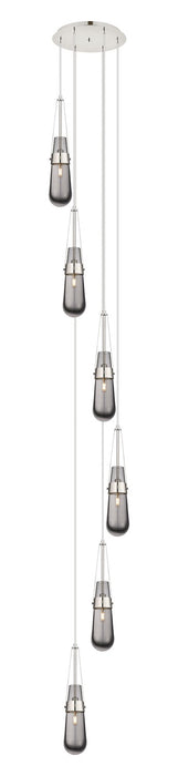 Innovations 116-452-1P-PN-G452-4SM LED Pendant, Polished Nickel