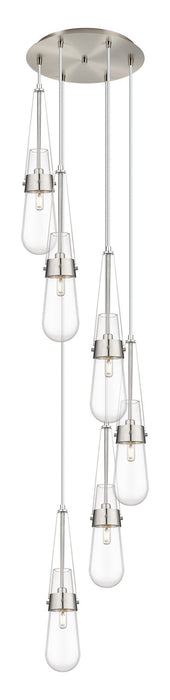 Innovations 116-452-1P-SN-G452-4CL LED Pendant, Brushed Satin Nickel