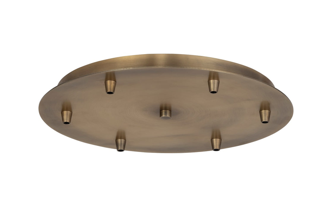 Innovations 116-BB Multi Port Canopy, Brushed Brass