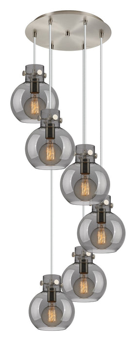 Innovations 116-410-1PS-SN-G410-8SM One Light Pendant, Brushed Satin Nickel