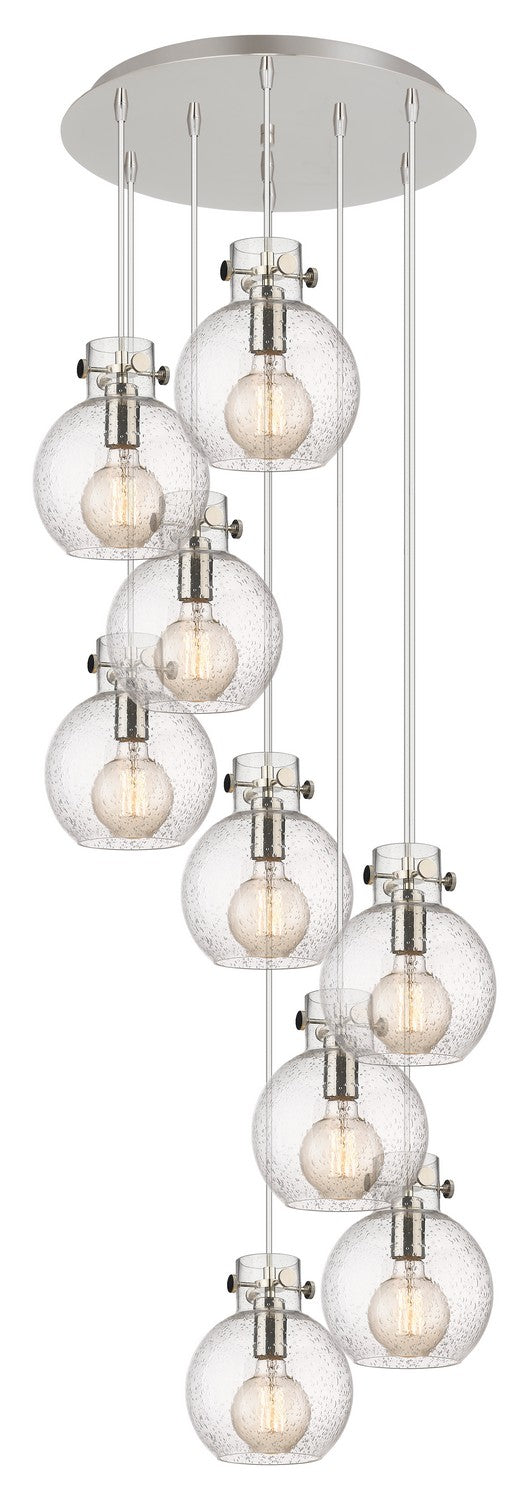 Innovations 119-410-1PS-PN-G410-8SDY Seven Light Pendant, Polished Nickel