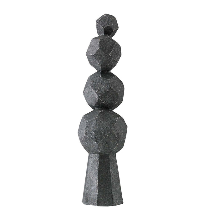 Arteriors ASS02 Sculpture, Charcoal