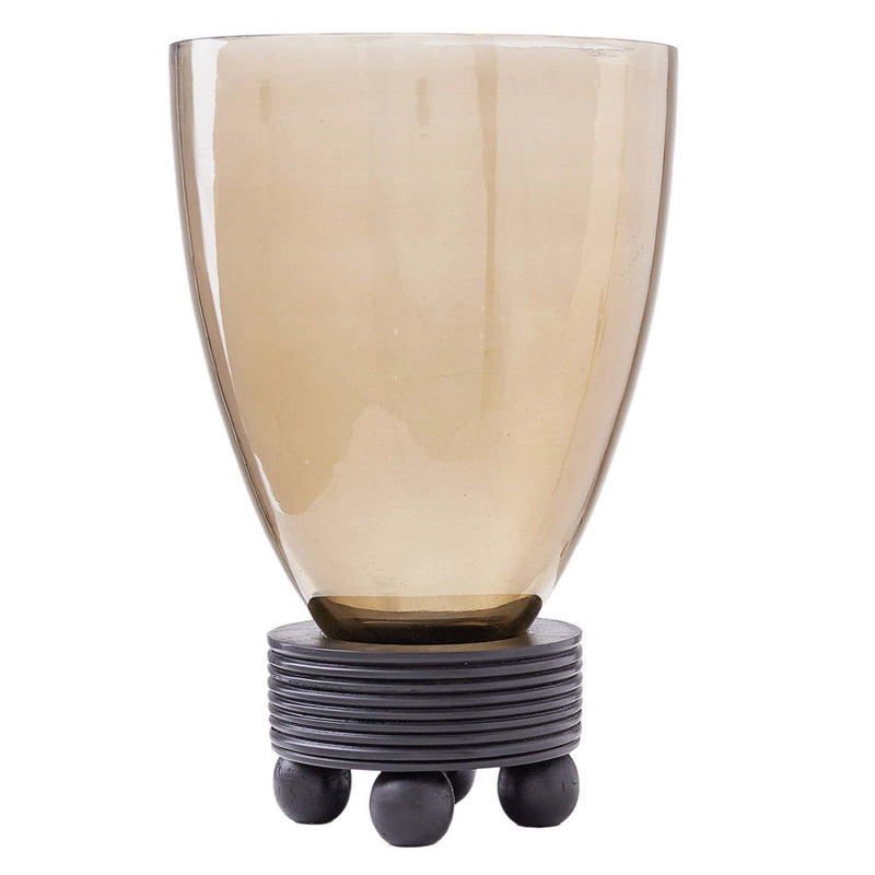 Arteriors AVI03 Vase, Smoke