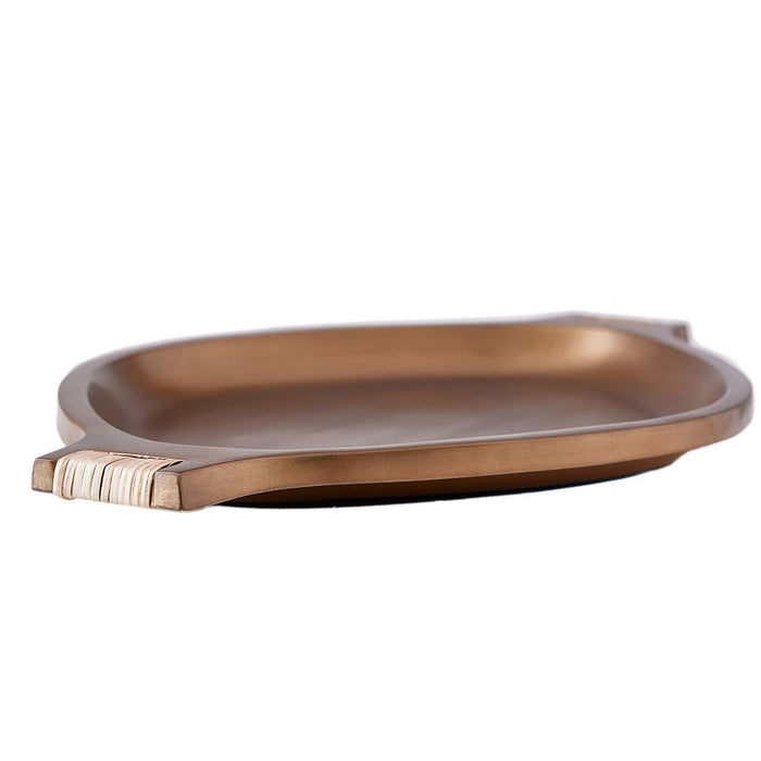 Arteriors AYI02 Tray, Antique Brass
