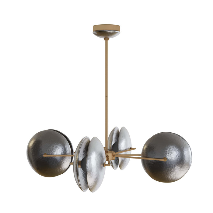 Arteriors DLC05 LED Chandelier, Smoke Luster