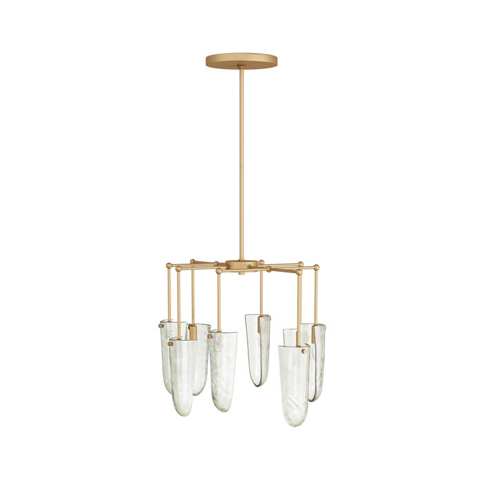 Arteriors DMC04 Eight Light Chandelier, Clear Seedy