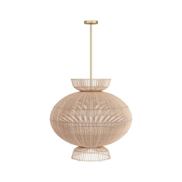 Arteriors DMS07 One Light Pendant, Natural