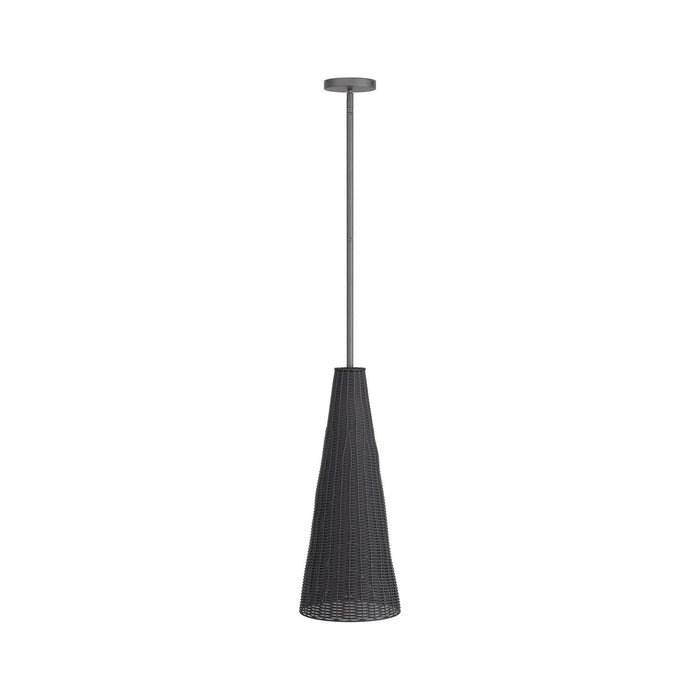 Arteriors DPS02 One Light Pendant, Black