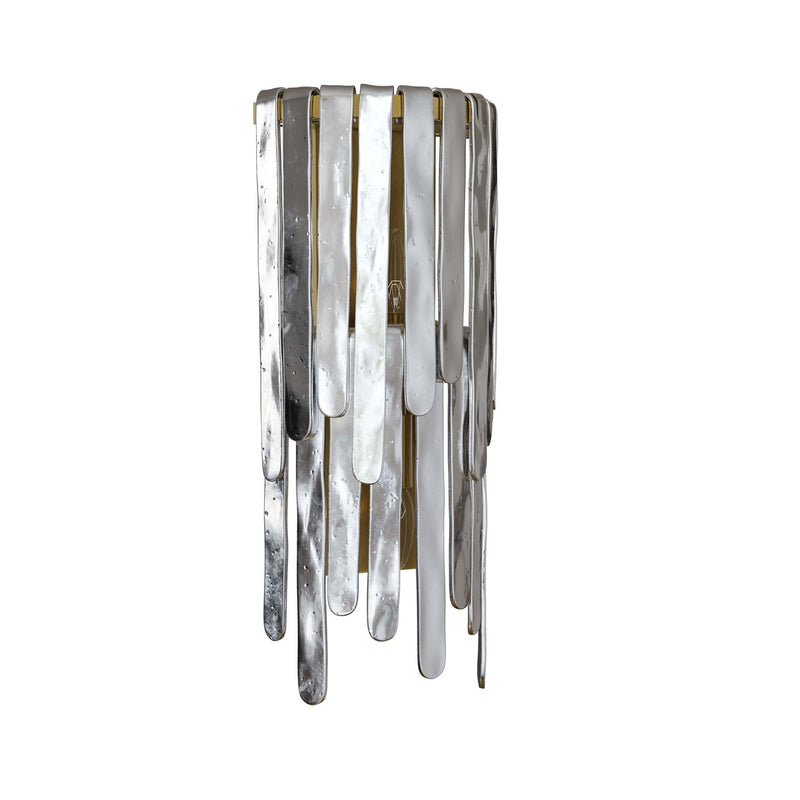 Arteriors DWC17 LED Wall Sconce, Blue Smoke Luster