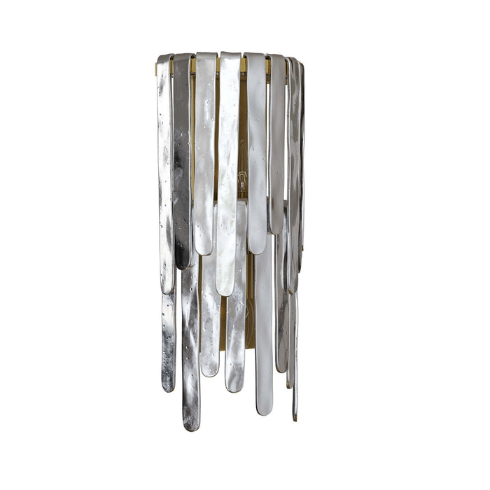 Arteriors DWC17 LED Wall Sconce, Blue Smoke Luster