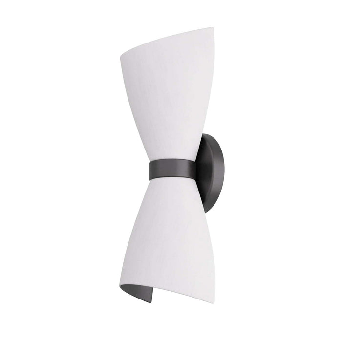 Arteriors DWI02 Two Light Wall Sconce, White Gesso